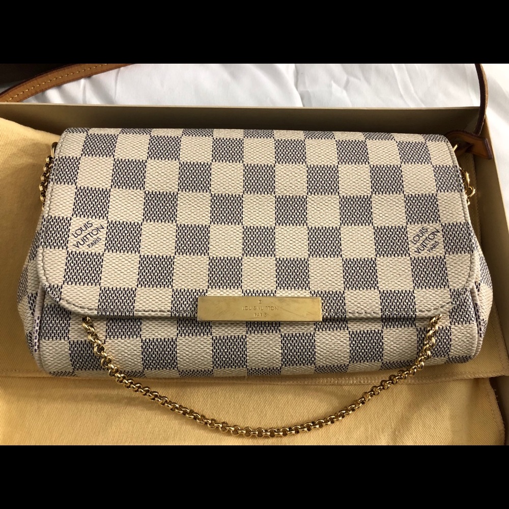 Louis Vuitton favorite pm Damier Azur